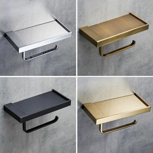 Bathroom Paper Holder Total Brass Bathroom Paper Roll Holder Gold Tissue Holder Box Rack Toilet Paper Holder Tissue Boxes