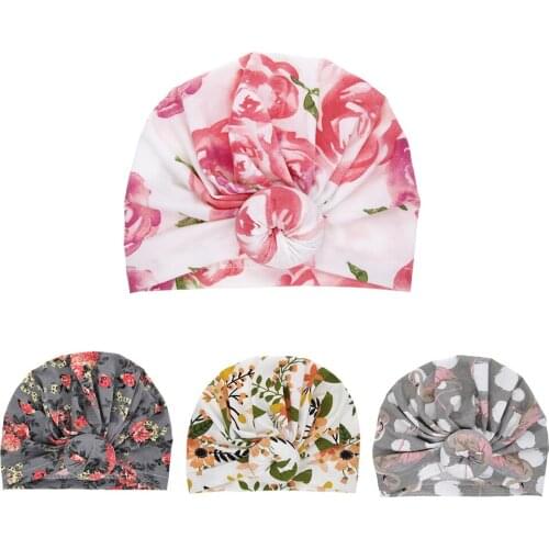 Baby Beanie Turban Newborn Toddler Boy Girl India Hat Lovely 17.5cm Soft Hat Spring Summer Autumn Cap