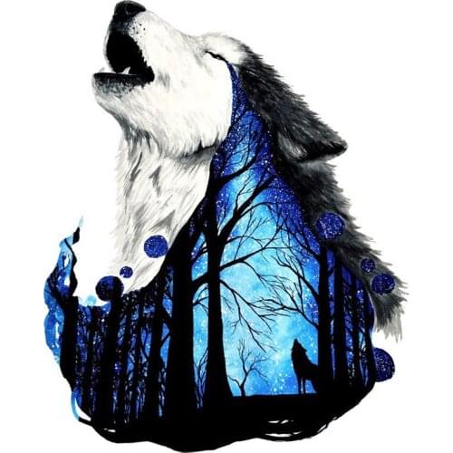 DIY Painting By Numbers Abstract Wolf Kit Oil Picture By Numbers Animal 40x50cm Wall Art Canvas Painting Home Decoration Gift