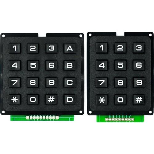 4 x 4 4 x 3 Matrix Array 12 16 Keys 4*4 4*3 Switch Keypad Matrix Keyboard Module for Arduino