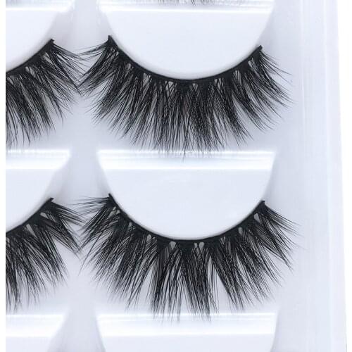 Flash Girl False Eyelashes Natural Soft 3D Mink Eye Lashes Makeup Tools High Volume Thick Long Eyelash Extension F810
