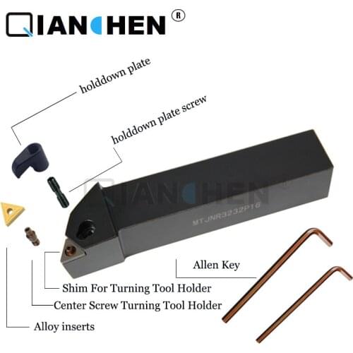 New MTJNL/R2020K16 External turning tools, Lathe cutting tool,Clamping CNC tool holder collocation TNMG1604/2204 insert