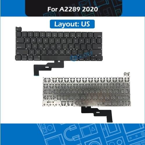 New Laptop A2289 Keyboard for Macbook Pro Retina 13" A2289 US standard Keyboard Replacement Early 2020 EMC 3456