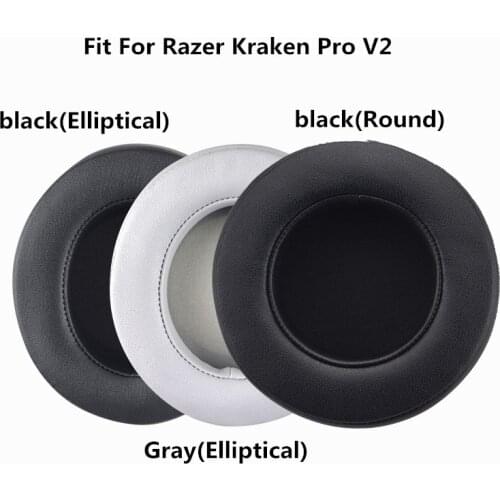 Foam Ear Pads Cushions for Razer Kraken Pro V2 Headphones With Buckle High Quality 10.29