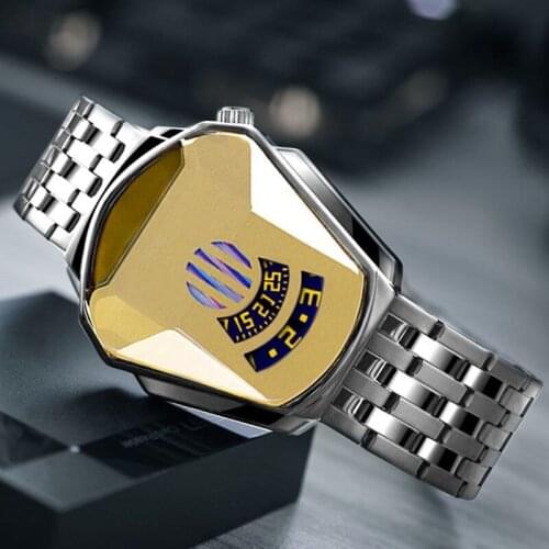 Luxury Fashion Trend Sports Mens Watch Casual Steel Band Locomotive Watches Milano Quartz Watches Montres Homme Reloj Hombre