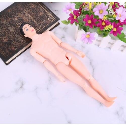 30cm 12 Moveable Jointed Doll Body for Ken Boy Male Man Boyfriend Prince Nude Naked Dolls DIY Toys