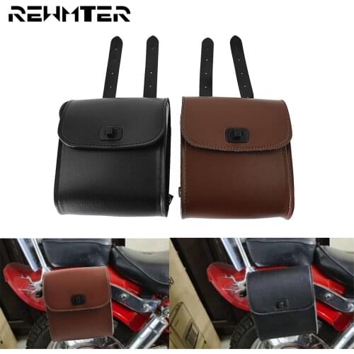 Universal Motorcycle Mini Tool Bag Handlebar Sissy Bar Storage Pouch Side Saddle Bag For Harley Sportster For Yamaha For Suzuki