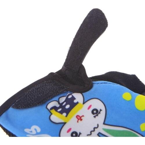 Cycling Gloves Kids Child Rabbit Outdoor Sports Non Slip Breathable Half Finger U7EF