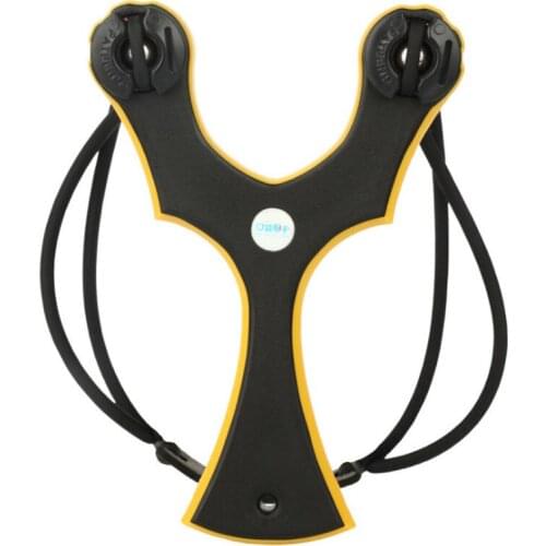 High Velocity Rubber Slingshot Catapult Pocket Outdoor Hunting Airsoft Game Sling Shot Adult Hunting Slingshot with Rubber Band
