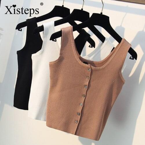 Женские трикотажные майки XISTEPS China At AliExpress