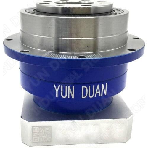 16mm Input Helical Gear Flange Output Gearbox Ratio 5:1 Planetary Reducer 110Nm 3Arcmin High torque for 750W 90mm Servo Motor