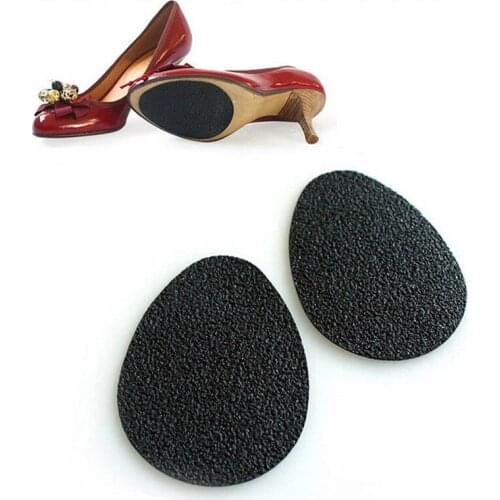 2 Pcs/Set Self-Adhesive Shoes Heel Sole Protector Rubber Pads Cushion FS99