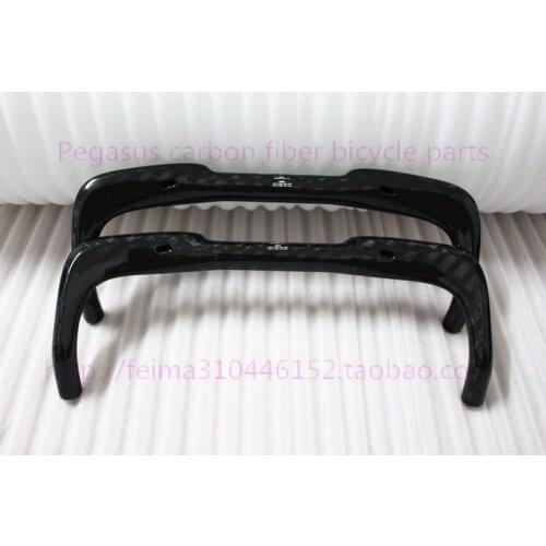 2017 new full carbon fiber bike unmarked TT handlebar the rest of the aircraft died coaster bike accessories 400/420/440mm