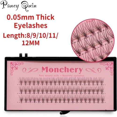 3 Lines Mink False Eyelashes Premium Volum Lashes Fluffy Eyelash Extension for Eye Beauty Makeup curly lashes Wholesale