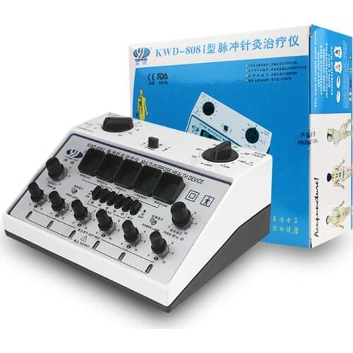 KWD-808I 6 Channels Tens UNIT. Multi-Purpose Acupuncture Stimulator Health Massage Device Electrical nerve muscle stimulator