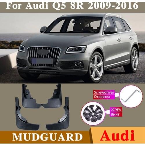 Car Products Car Accessories Fender Mudguards Splash Guards Fender Mudflaps For Audi Q5 8R 2009-2016 Car Fender Mudguards