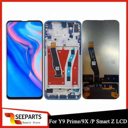 2019 NEW For Huawei Y9 Prime LCD Display Touch Screen 6.59" For HUAWEI P Smart Z LCD Honor 9X LCD Screen STK-LX1 STK-L22 STK-LX3