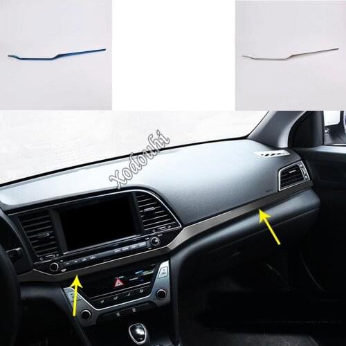 For Hyundai Elantra Avante 2016 2017 2018 2019 2020 Car Glove Box Frame Detector Trim Middle Console Control Dashboard Panel