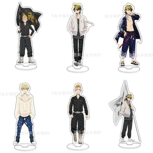 Anime Tokyo Avenger double sided acrylic cartoon bracket model toy home office decoration movable doll