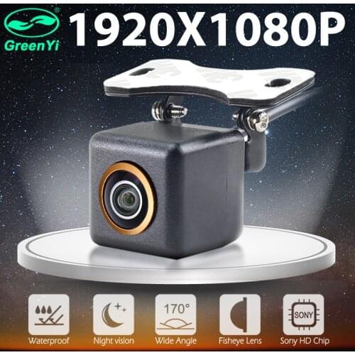 Greenyi HD 1920x1080P 170 Degree Night Vision Golden Fisheye Lens Intelligent Car Reverse Backup Rear View AHD Camera
