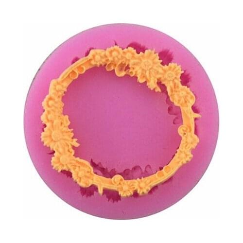 Tool for Baking DIY Small Wreath Frame Cake Mold G113