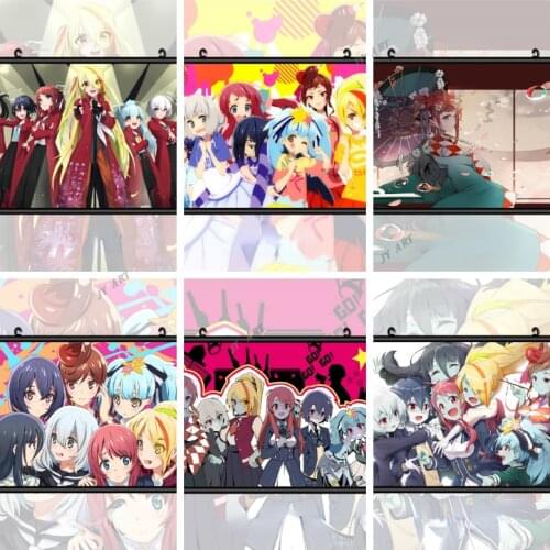 Zombieland Saga Fran Chou Chou Anime Canvas Painting Fashion Poster Nordic Print Modern Wall Art Picture Living Room Decoration