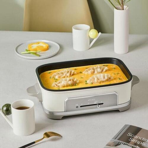 Xiaomi Youpin Multifunctional Cooking Pot Household Non-stick Barbecue Pan Separate Electric Grill Pan Omelette Maker