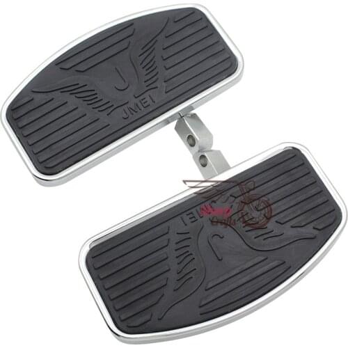 Motorcycle Custom Eagle Pattern Driver Front Rider Foot Pegs Floorboards Footboards For KAWASAKI Vulcan VN800 VN400 Classic