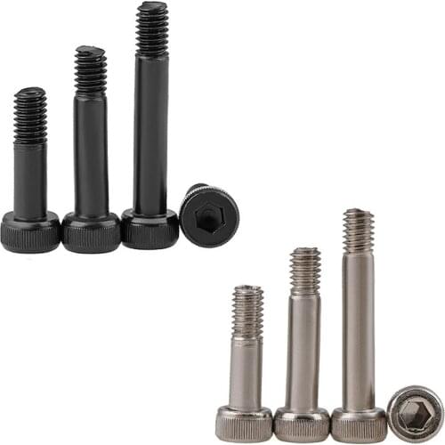 Nickel Plated/Black Zinc Hex Socket Screws Grade 12.9 Cap Head Half Thread Allen Bolt Screws M2-M4