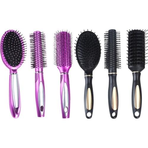 Hairdressing Comb Anti-static Scalp Massage Rib Combs Hair Roller Brush Promote Blood Circulation Hair Styling Hair Care