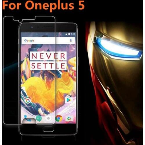 ShuiCaoRen For Oneplus 5 Tempered Glass 9H Protective Film Explosion-proof LCD Screen Protector For Oneplus 5 Five Oneplus5