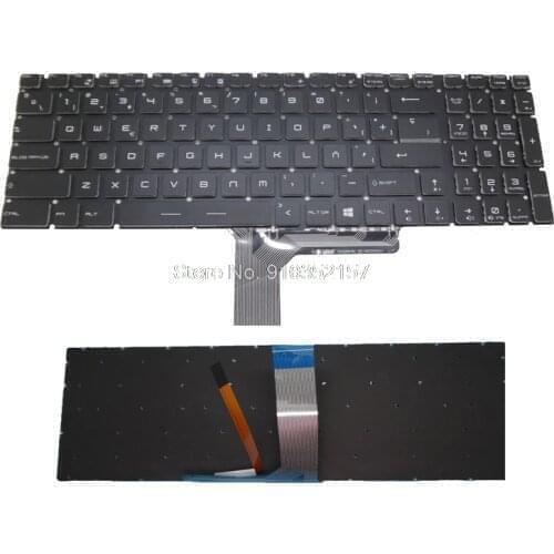 SP KR US RU NO Frame & Backlit Keyboard For MSI GP60 2PC GP62 2QD 2QE 6QE GT740 GT740X WS60 2OJ 6QC WS62 WS72 GX62 6QD 6AK 6QC