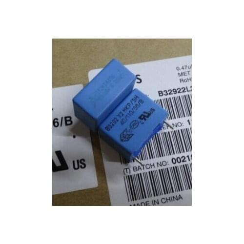 4000PCS New and original 0.47uf/275vAC u47 470nf 474 Thin film capacitor