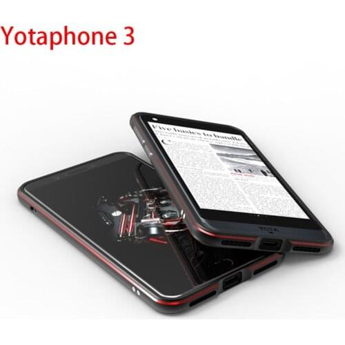 Ultra Slim Metal Frame Cover For Yotaphone 3 Case Hard Aluminum Bumper Case For Yota Phone 3 Yota 3 Yota3