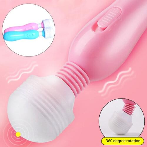 Adult G-spot Vibrator Sex Toys For Women Powerful Magic Wand Vagina Clitoris Stimulator Wand Vibrator Massager Sex Products Shop