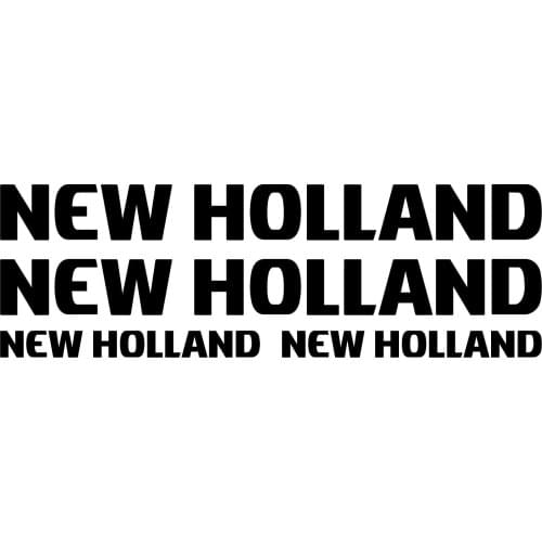 For NEW HOLLAND XL aufkleber sticker bagger excavator 4 Sticker Pieces Car Styling