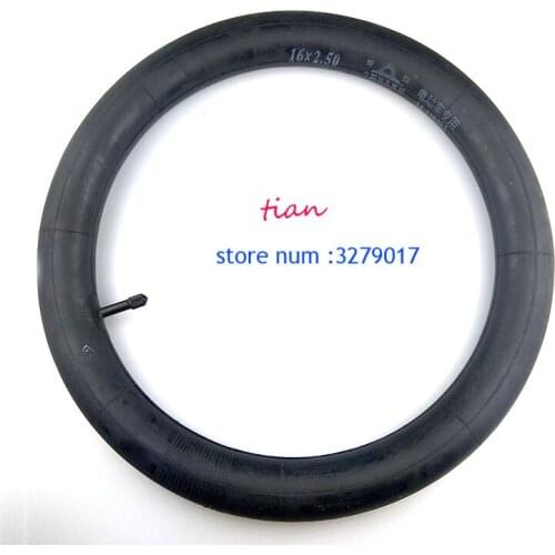 16x1.75 /2.125/2.50/2.70/3.0 inner tube fits gas electric scooter&e-Bike with Bent Angle Valve Stem or Straight valve