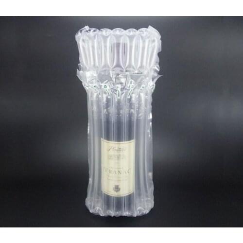 200pcs 750ml Red Wine Air Column Balloon Inflatable Packaging Roll Film Falling Protection Bubble Bag Bottle Buffer SN425