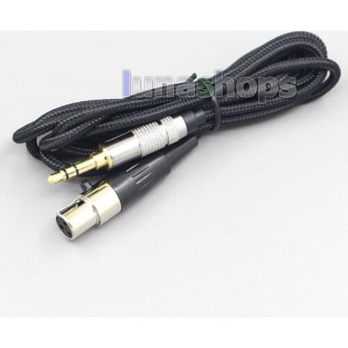 LN007253 300pcs Black Headphone Earphone Cable For AKG Q701 K702 K271 K272 K240 K181 K267 K712