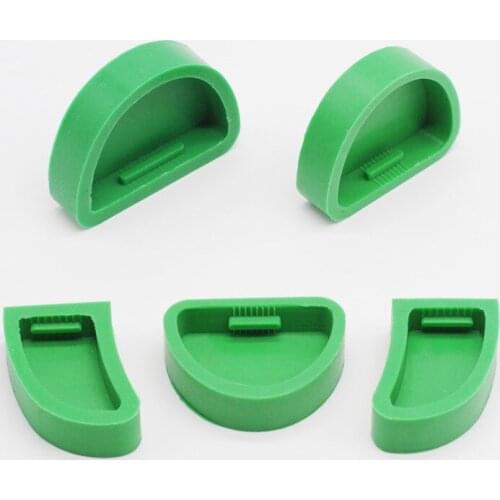 5/Pcs Dentist Lab Plaster Model Silicone Former Molds Base Tray Mould On Stone Model Work Dental Tools
