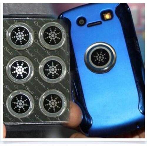 6pcs Quantum Shield Sticker Mobile Phone Sticker For Cell Phone Anti Radiation Protection from EMF Fusion Excel Radiation-proof