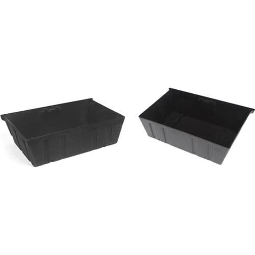 For Tesla Model Y Accessoies Car Under Seat Box Flocking Box Under Front Seat, Flocking