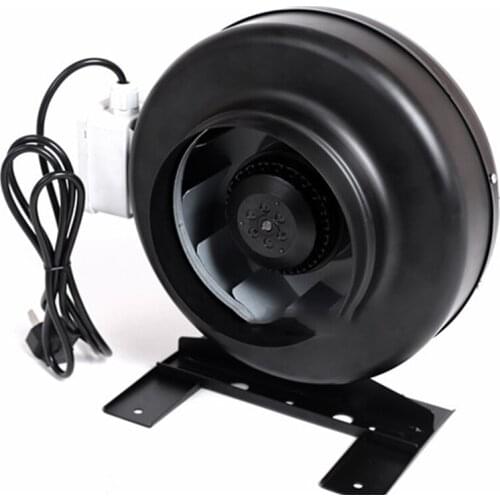 Household circular duct centrifugal powerful suction blower Multifunctional metal casing fan