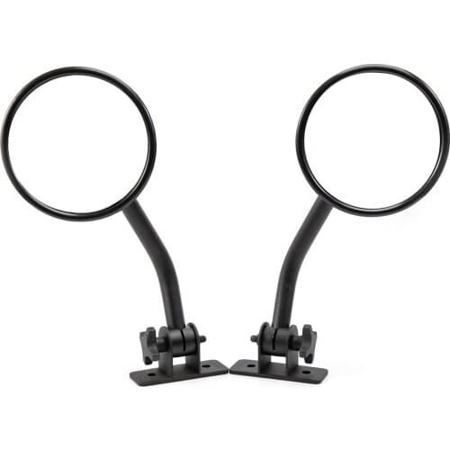 Door Off Mirror Rear View Quick Release Mirrors Rectangular Mirrors for Jeep Wrangler TJ 1997~2006 2007~2017