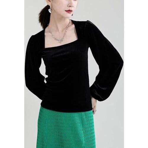 HIKOSAKA Black Blouses