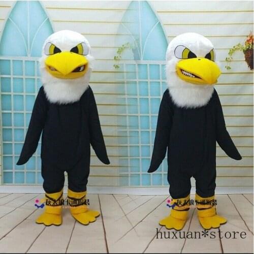 Popular Eagle Mascot Costume Cartoon Character Eagle Bird Outfit Suit Halloween
