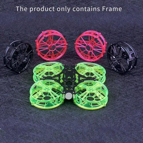 FPVRACER Frame Carbon Fiber RC Drone Kit Full Protective Bumper Prop Guard For FPVRACER Cine X2 HD Digital Quadcopter