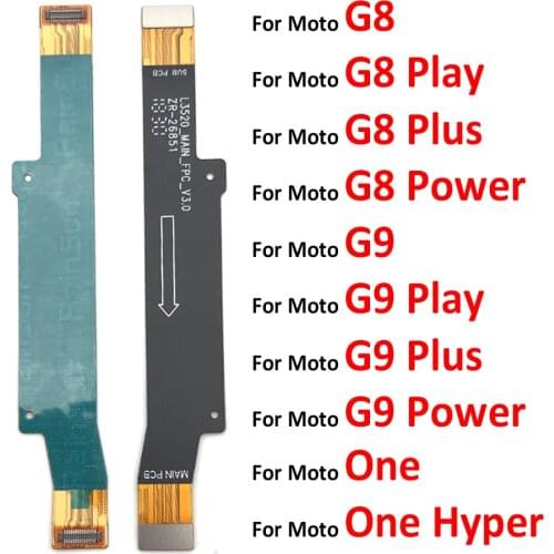 Motherboard FPC Main Board Connector Flex Cable Part For Motorola Moto G8 Plus Power One P30 Play Hyper