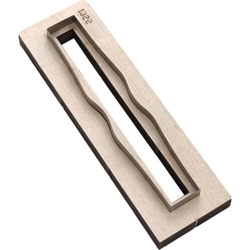 Metal Cutter Leather Die Cut Steel Blade Template DIY Keychain Cutting Mould