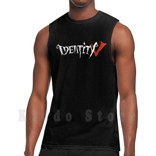 Identity V tank tops vest 100% Cotton Identityv Persona Identity Idv Hunter Embalmer Gardener Geisha Identity 5 Joseph
